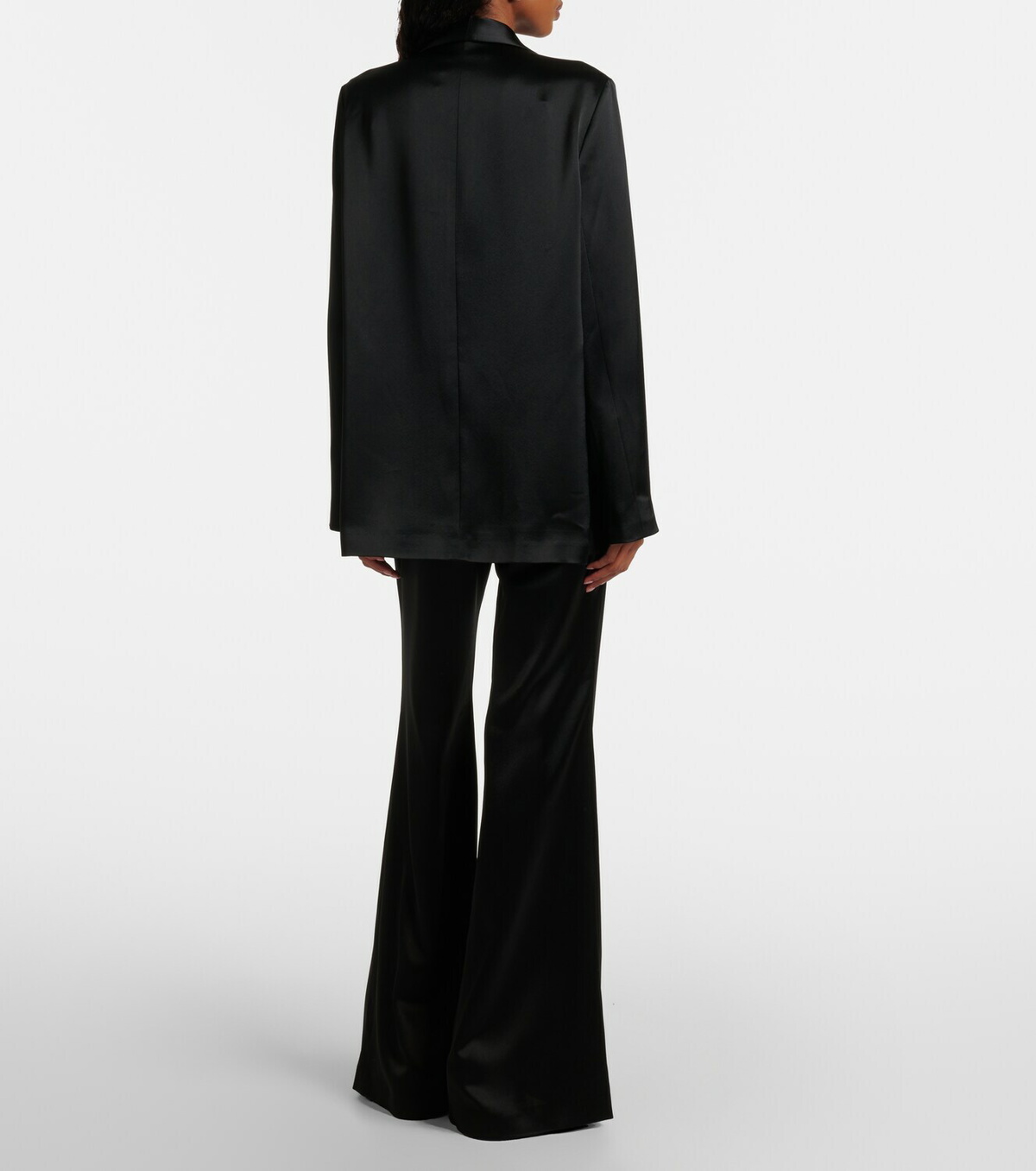 Galvan Julianne satin blazer