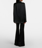 Galvan Julianne satin blazer
