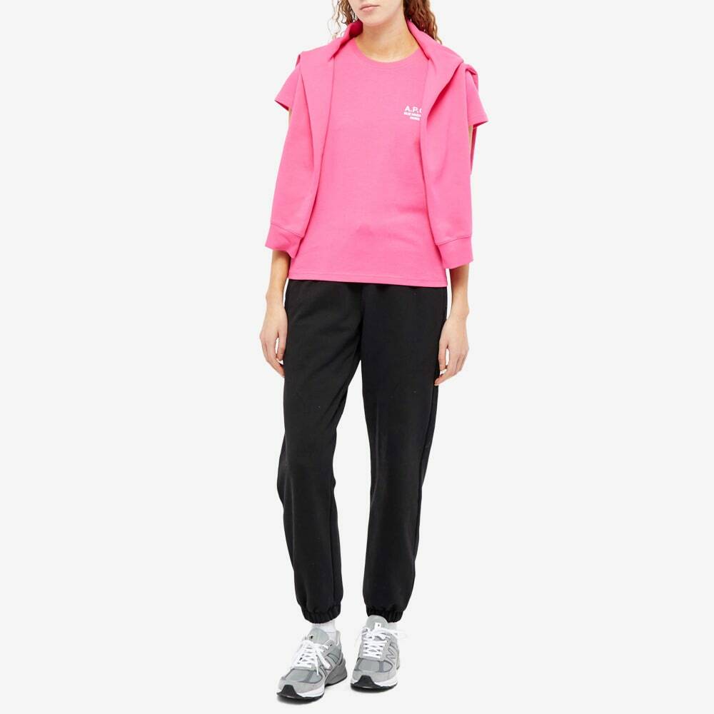 Tシャツ・カットソー A.P.C. Women's DENISE Denise Short Sleeve T-Shirt COEZCF2684 Denise T-shirt A.P.C. Bianco | Grifo210