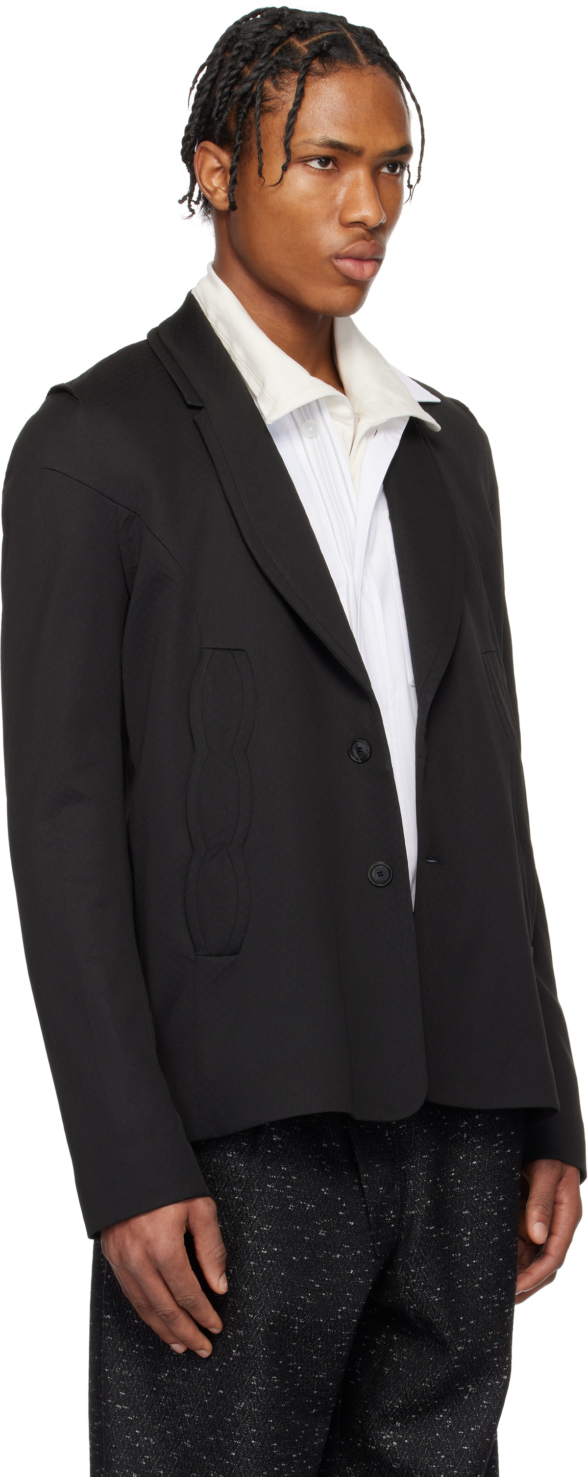 Kiko Kostadinov Black Ostro Blazer Kiko Kostadinov