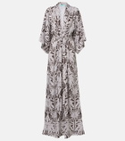 Melissa Odabash Eloise printed maxi dress