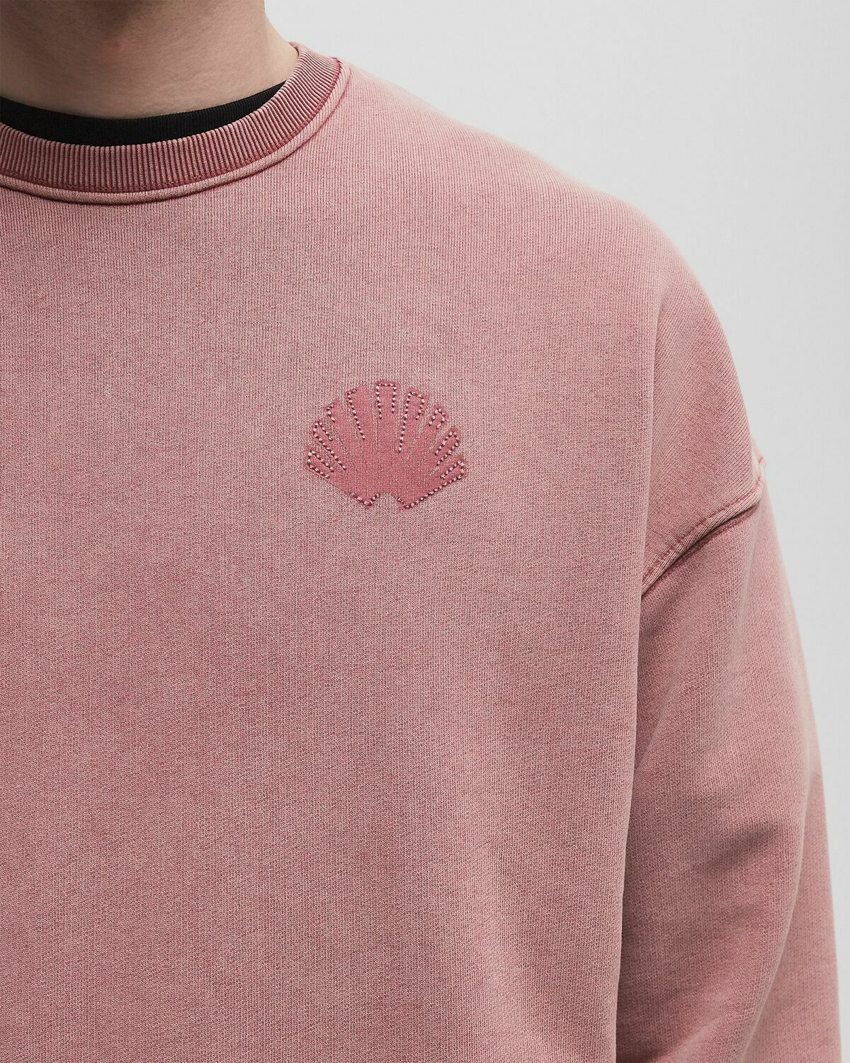 New Amsterdam LOGO CREWNECK SWEATER pink Mens Sweatshirt