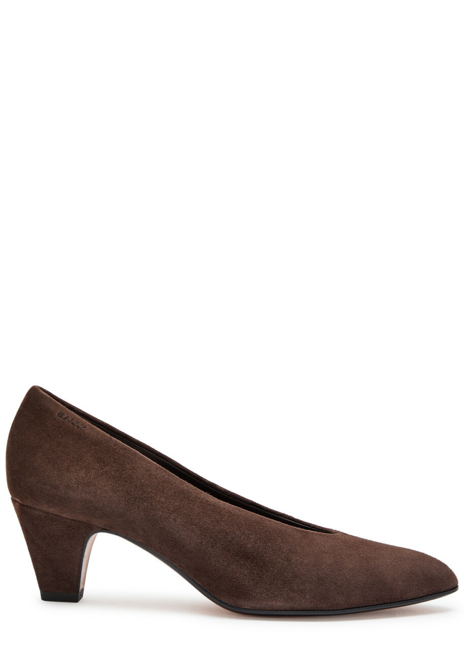 Bally Aline 55 Suede Pumps