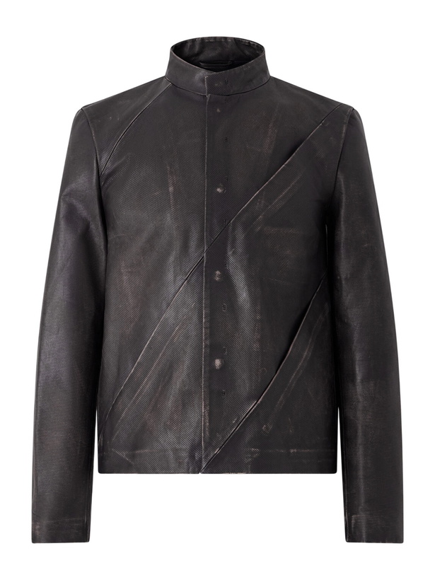 Photo: 424 - Leather Jacket - Brown