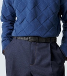 Bottega Veneta Intrecciato leather belt