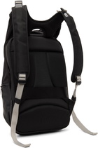 Côte&Ciel Black Nile S Smooth Colour Accent Backpack