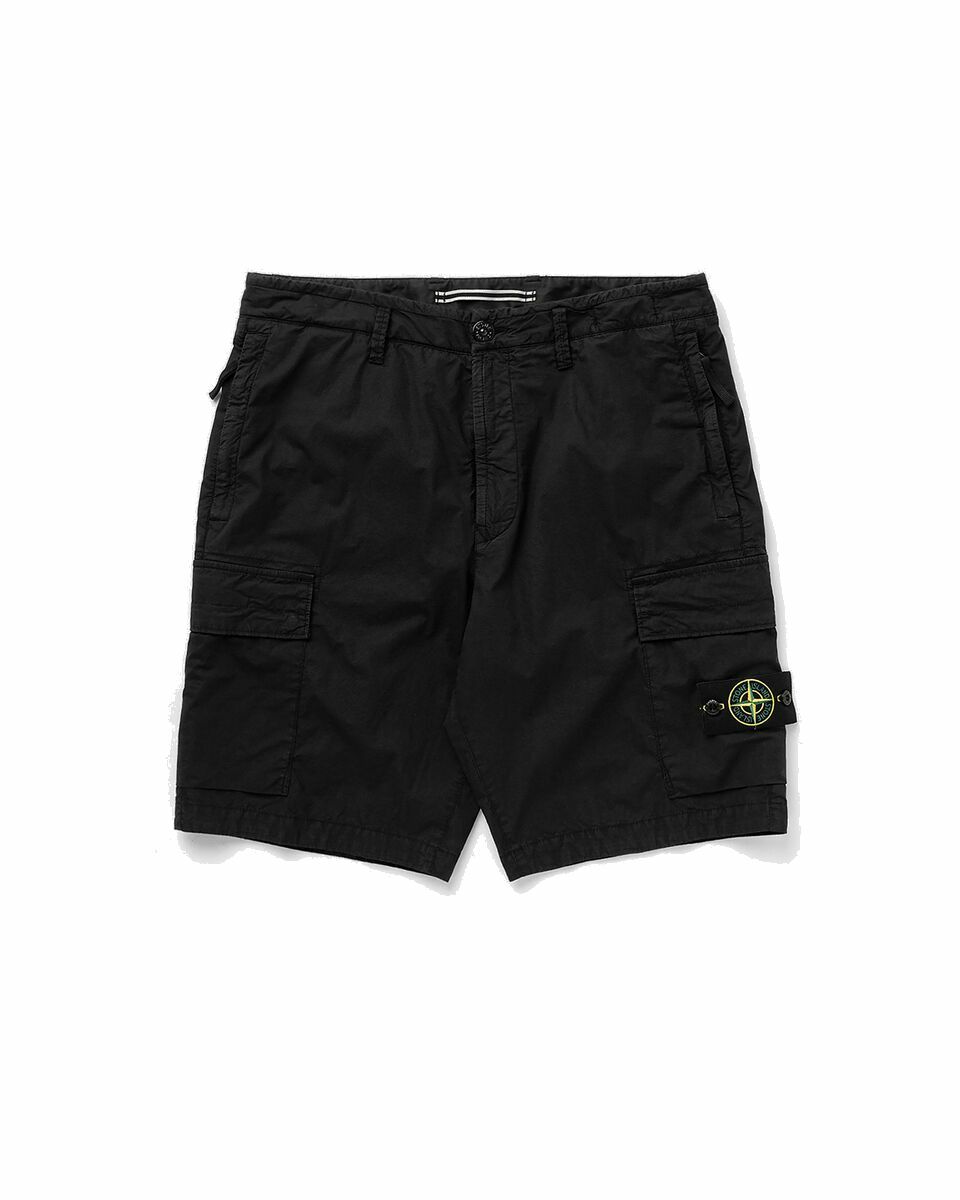 Photo: Stone Island Bermuda Shorts Black - Mens - Cargo Shorts