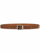 BRUNELLO CUCINELLI - Suede Leather Belt