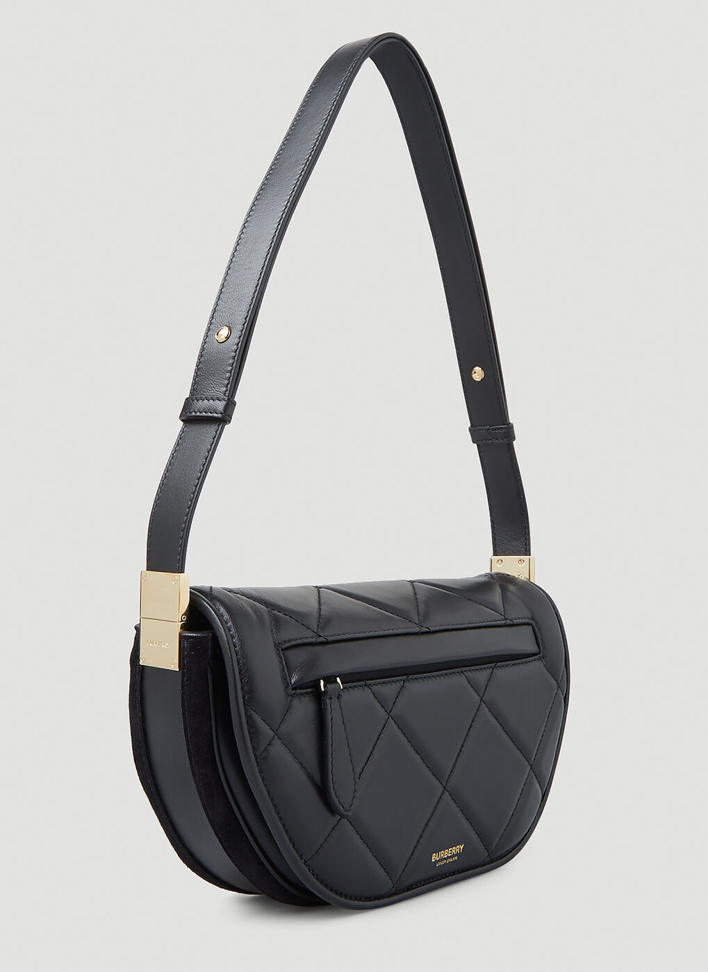 Black 'TB Mini' shoulder bag Burberry - BURBERRY PADDED QUILTED