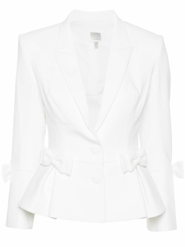 Photo: Huishan Zhang White Sanna Silk Blazer