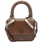 AMIRI Women's Bandana Micro Bag in Brown