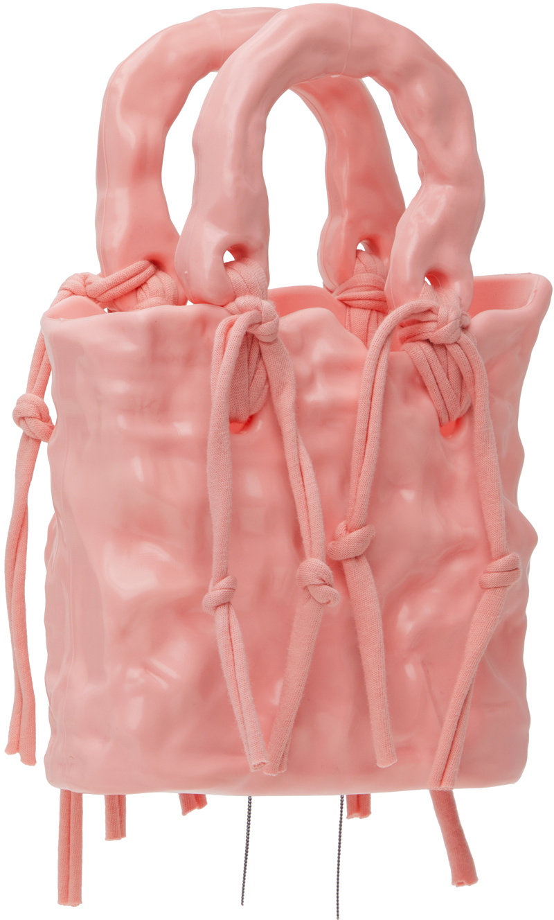 Ottolinger SSENSE Exclusive Pink Signature Ceramic Bag