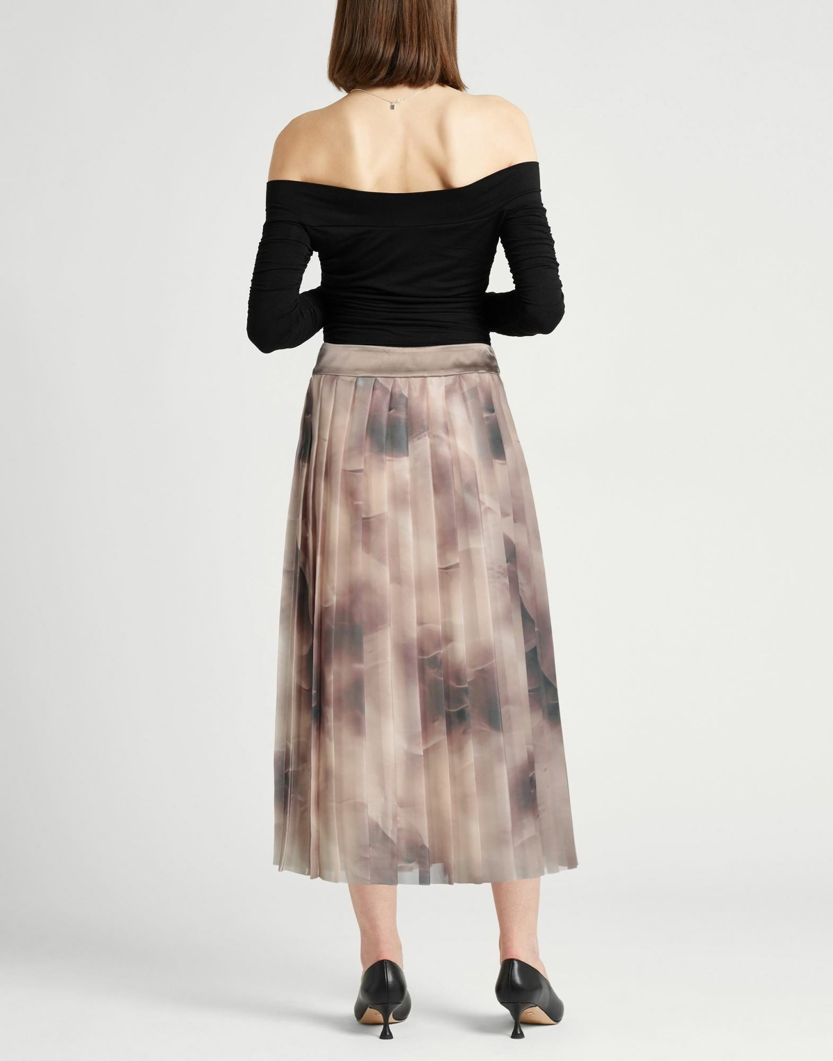Peserico Womens Midi skirt Sand