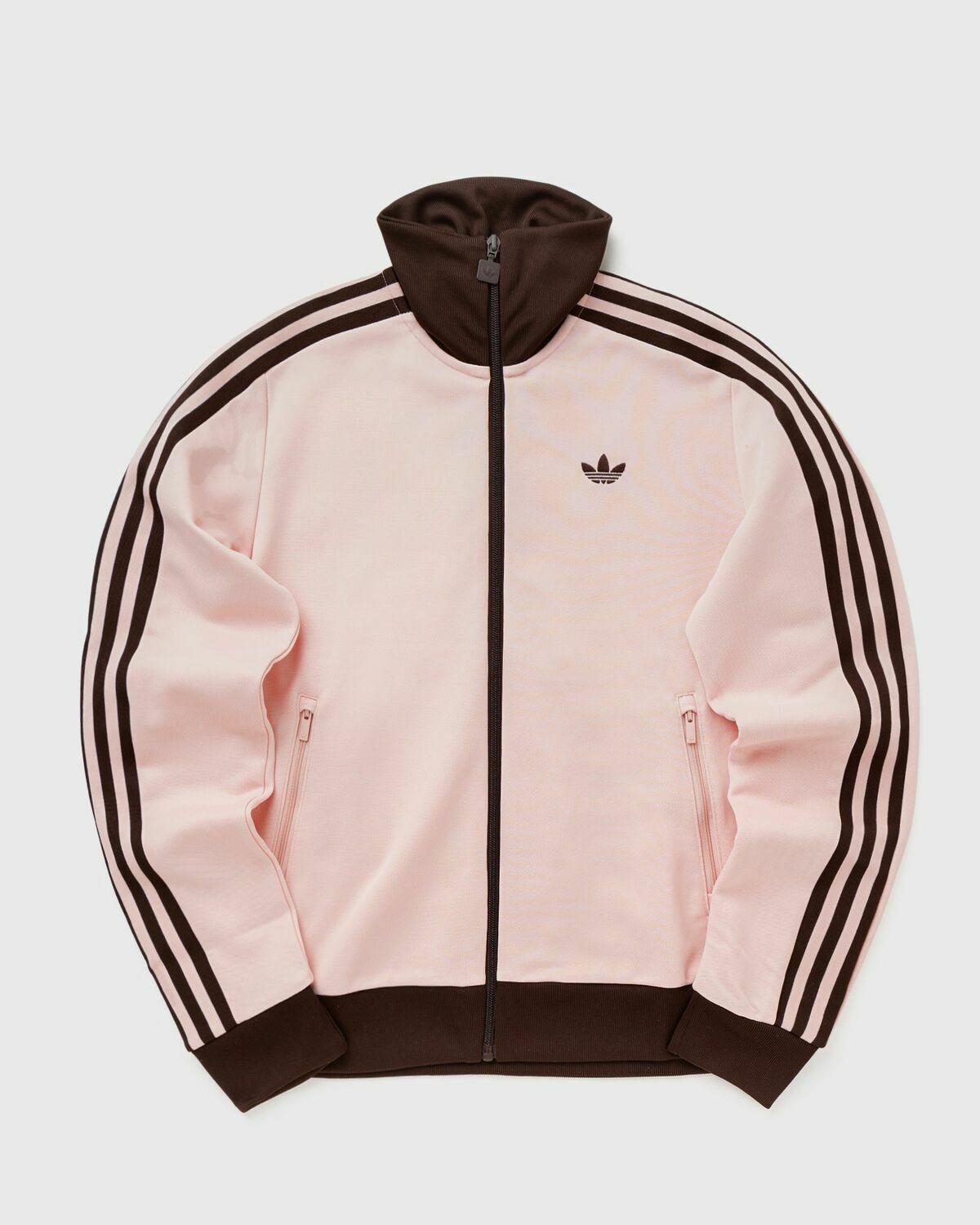 Adidas CLASSIC TT Brown Womens Track Jacket adidas
