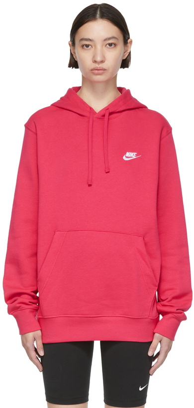 Photo: Nike Pink Cotton Hoodie