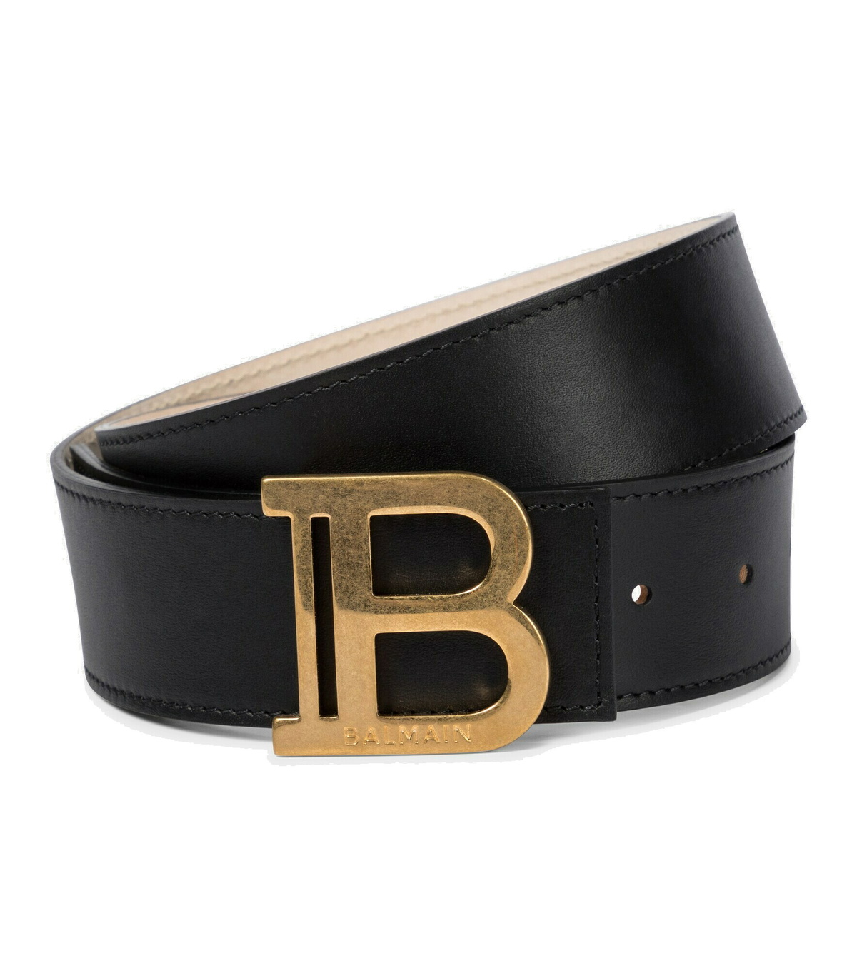 Balmain - B-Belt Leather Belt Balmain