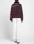 Koché Womens Denim outerwear Garnet