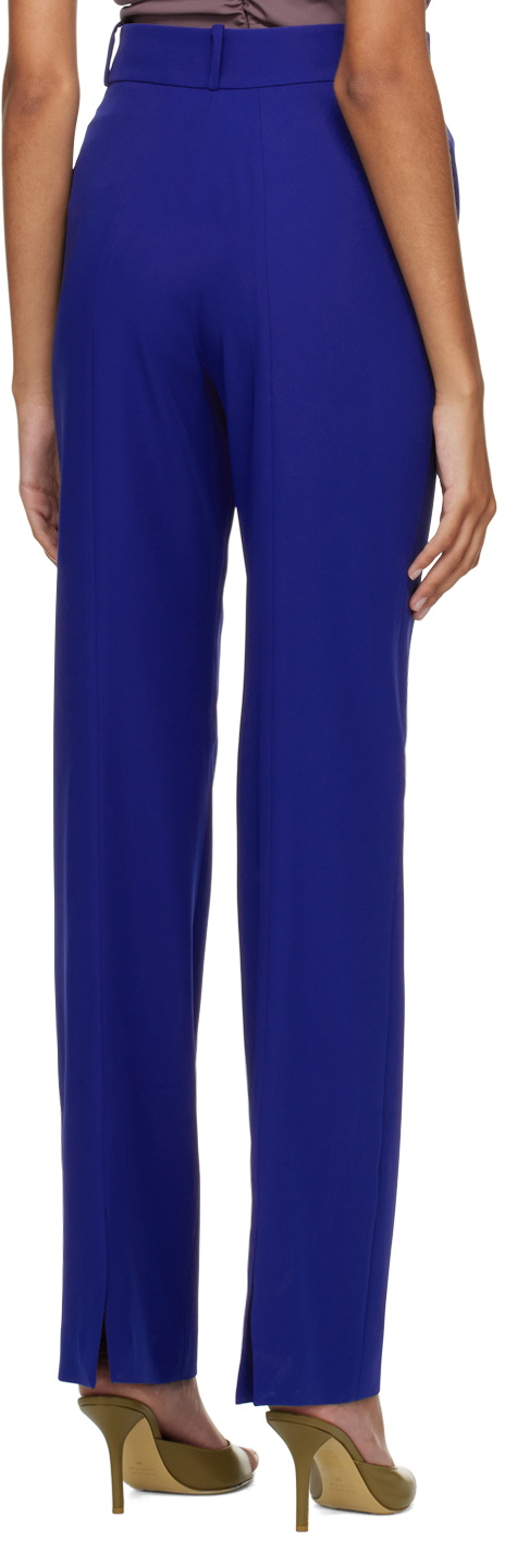 Yuzefi Blue Classic Tailored Trousers