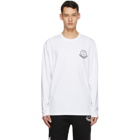 Moncler Genius 2 Moncler 1952 White Logo Long Sleeve T-Shirt