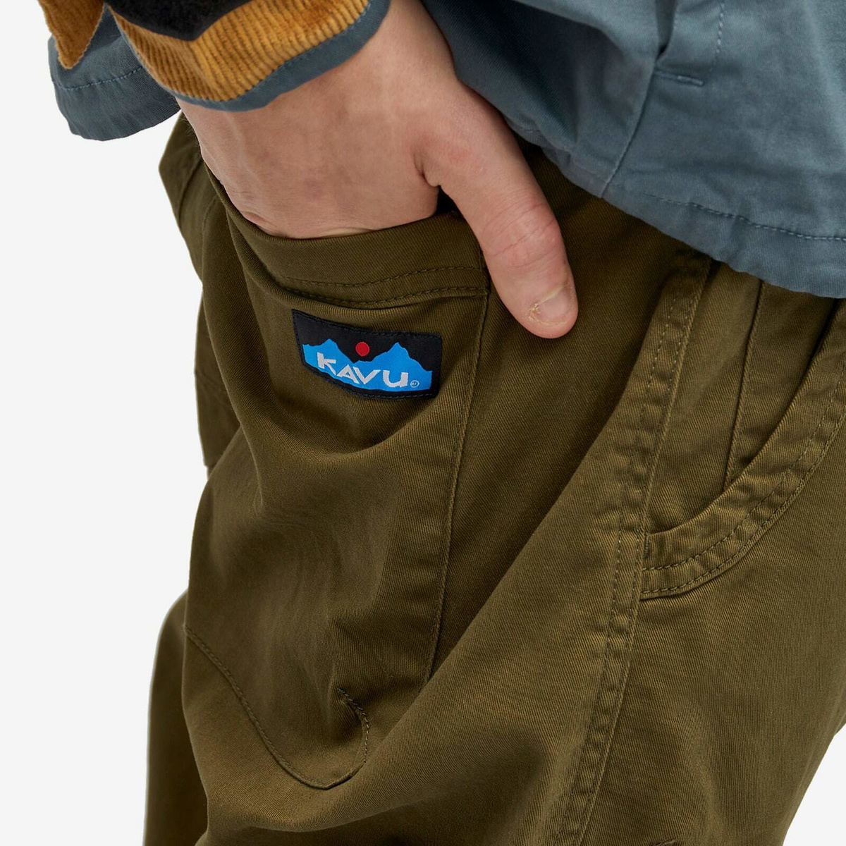 KAVU Men's Kumano Climbing Pants in Pine