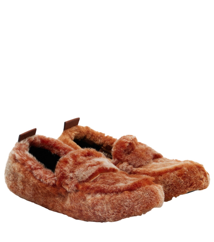 Photo: Acne Studios Bojan shearling loafers