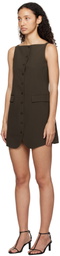 Beaufille Brown Innes Minidress
