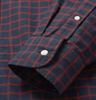 J.Crew - Slim-Fit Button-Down Collar Checked Pima Cotton Oxford Shirt - Men - Navy