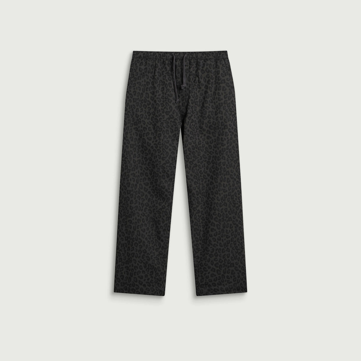 Service Works Men's Patterned Easy Chef Pants in Black Leopard