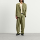 END. x Ronning Men's Pleated Pant in Green
