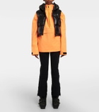 Aztech Mountain Snowbird cropped down vest