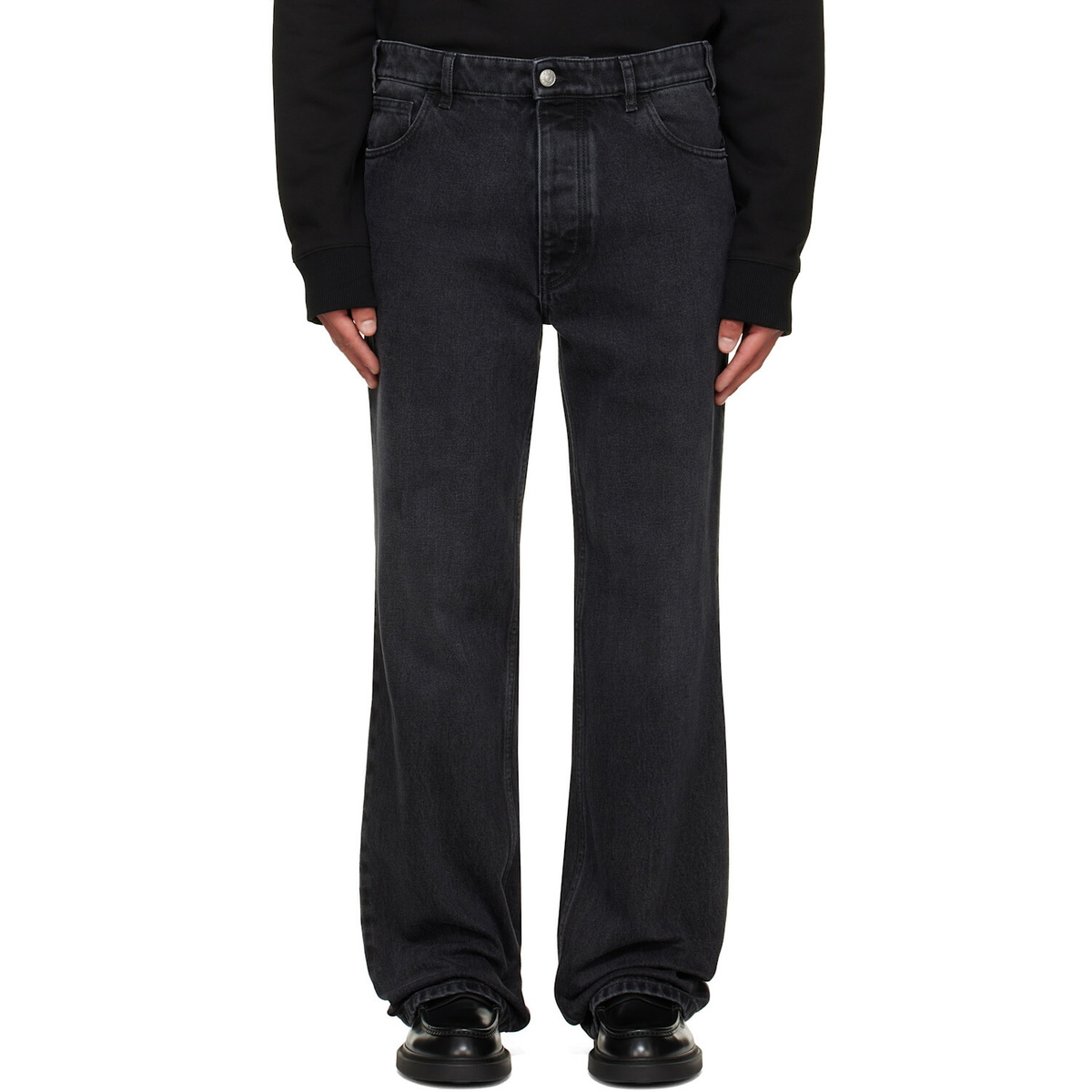Marni Black Faded Jeans