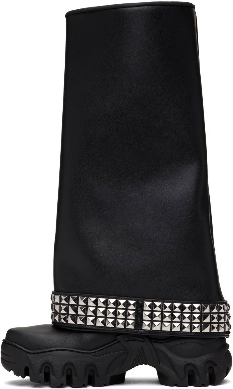 Rombaut Black Boccaccio II Rain Studs Boots