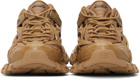 Balenciaga Tan Track.2 Open Sneakers