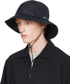 Snow Peak Black GORE-TEX Rain Hat