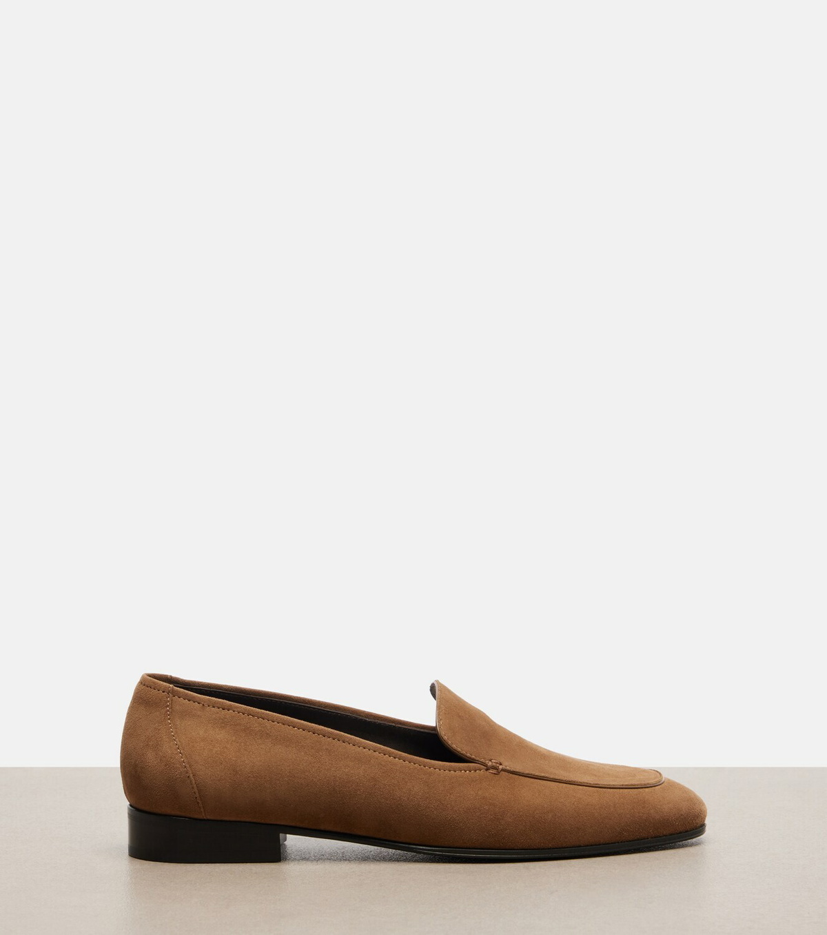 The Row Adam suede loafers