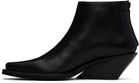 Ann Demeulemeester Black Kay Pointy Medium Heel Ankle Boots