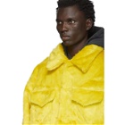 Landlord Yellow Faux-Fur Jacket