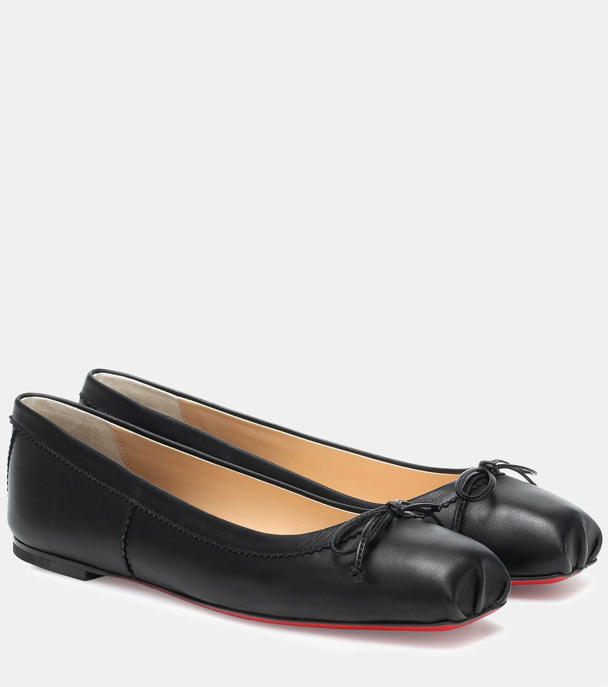 Christian Louboutin Mamadrague Leather Ballet Flats Christian Louboutin christian-louboutin-mamadrague-leather-ballet-flats-christian-louboutin