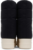 Rick Owens DRKSHDW Black Porterville Mega Bumper Lunar Boots