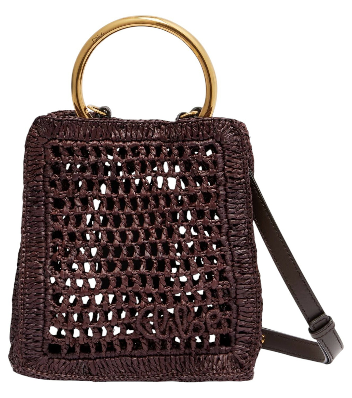 Chloe正規品/関税送料込み NACHA Top handle bag 3.jpg