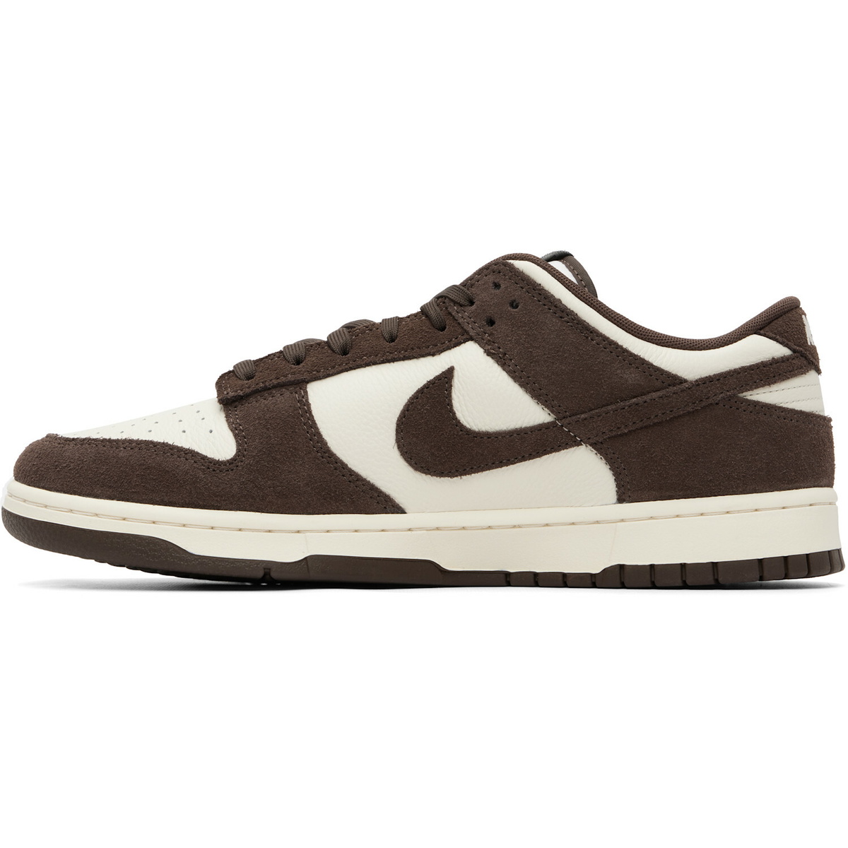 Nike Brown & Off-White Dunk Low Retro SE Sneakers