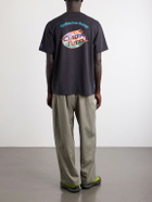 A Kind Of Guise - Basso Logo-Printed Cotton-Jersey T-Shirt - Black