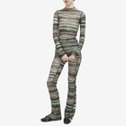 KNWLS Women's Halcyon Leggings in Stripe in Bleach Stripe