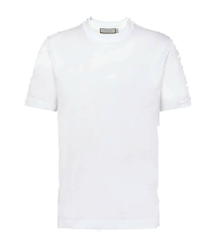 Photo: Canali Cotton jersey T-shirt