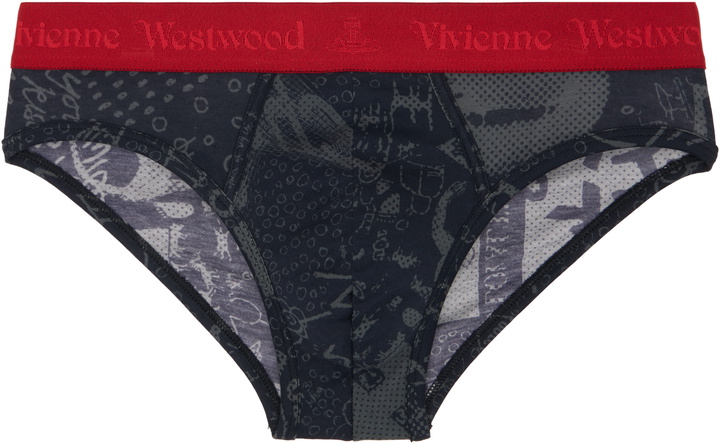 Photo: Vivienne Westwood Black 'Let It Rock' Briefs