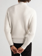 TOM FORD - Ribbed Cashmere Rollneck Sweater - Neutrals