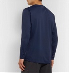 CASTORE - Compton Logo-Print Stretch-Piqué T-Shirt - Blue