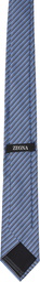 ZEGNA Blue Striped Tie