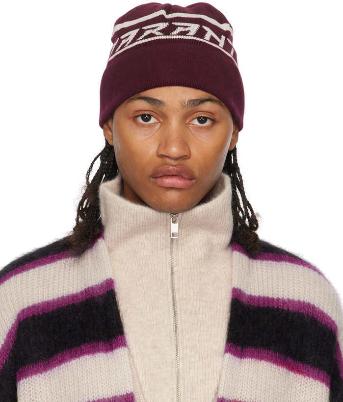 Photo: Isabel Marant Burgundy Cliff Beanie