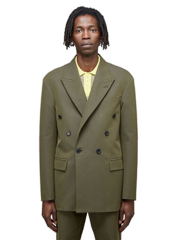 Photo: Classic Suit Jacket in Green